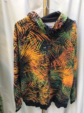 Under Armour Rival Fleece Sport Palm Print Hoodie XL